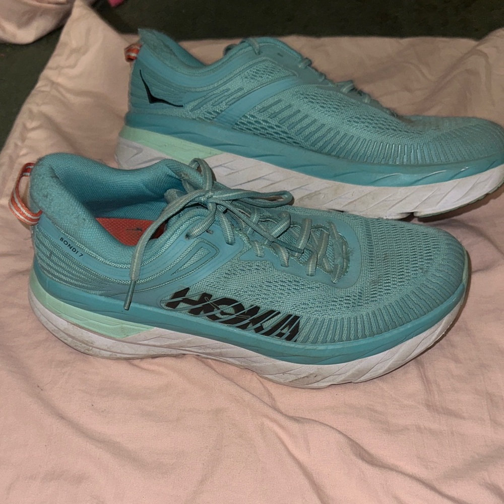 Hoka Women's Teal Athletic Shoes